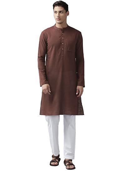 Men Cotton Regular Kurta