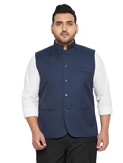 Vastramay Plus Men's Nehru Jacket