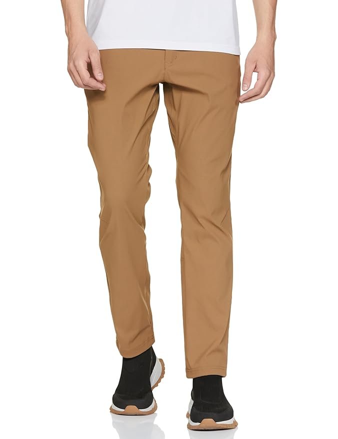 Columbia Men Brown Omni Shield Black Mesa Woven Hiking | Trekking | Camping | Safari Pant, 34