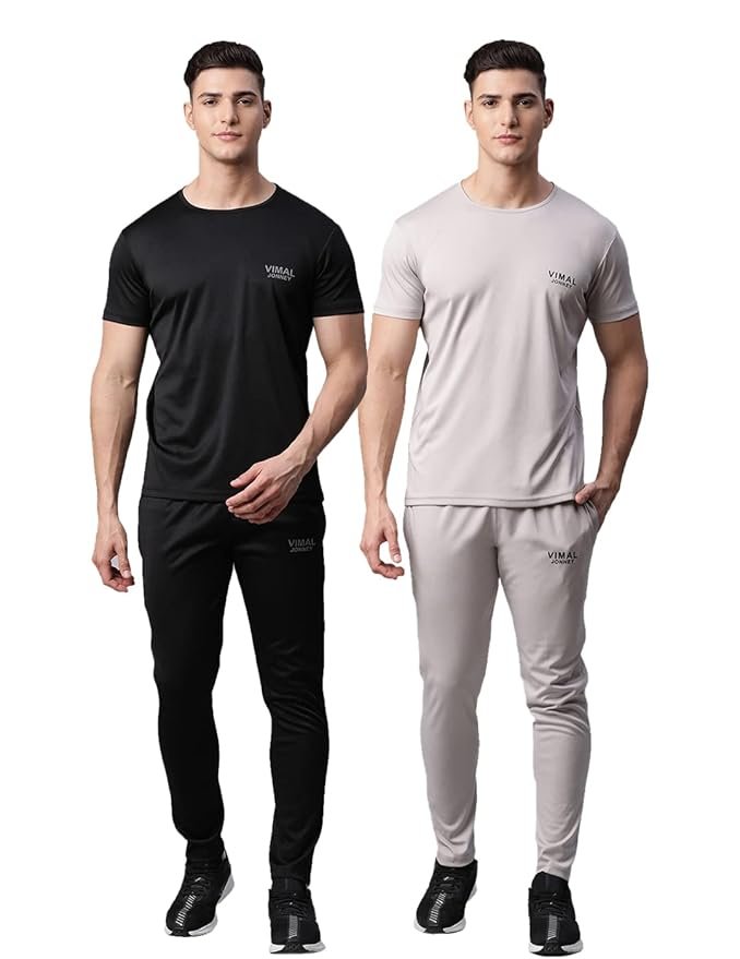 Mack Jonney Men Polyester Blend Track Suit